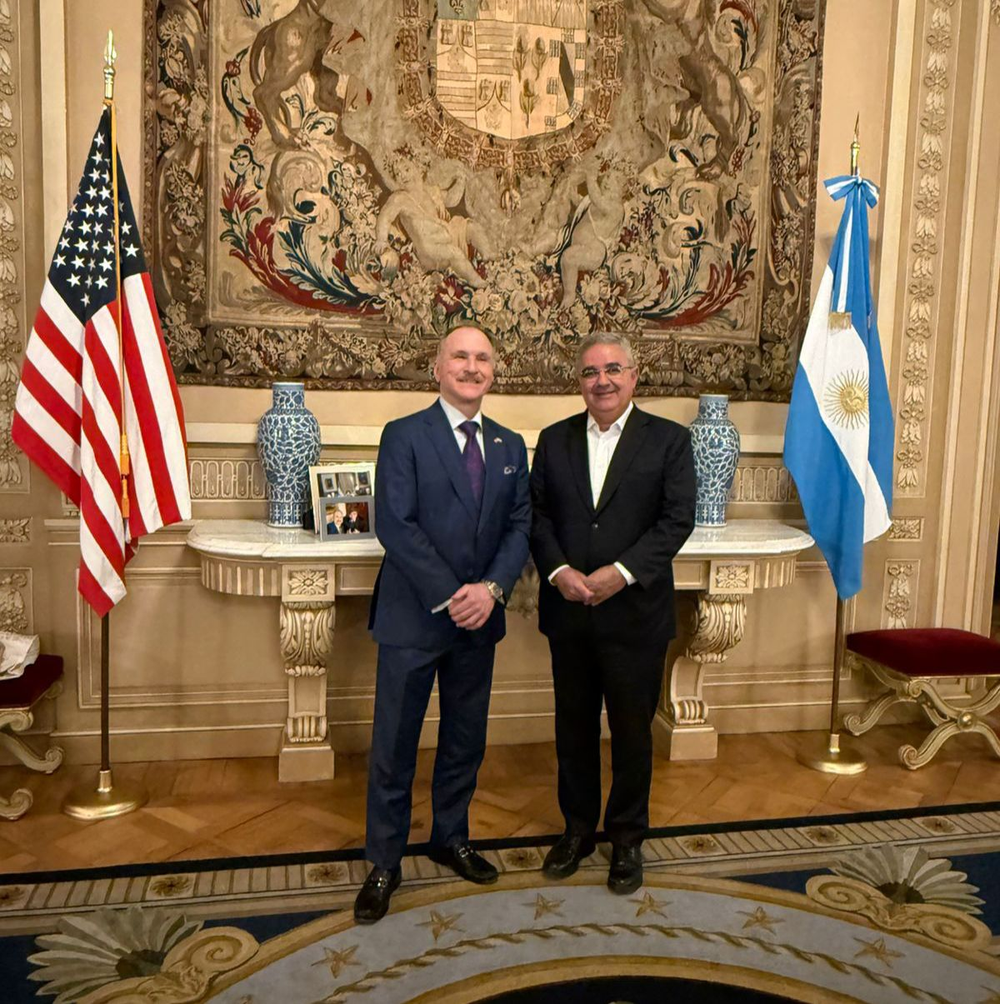 Jalil se reunió con el Embajador  de Estados Unidos en Argentina