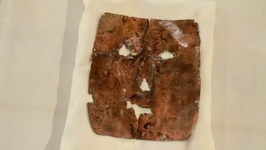 La Máscara de Cobre volvió al museo