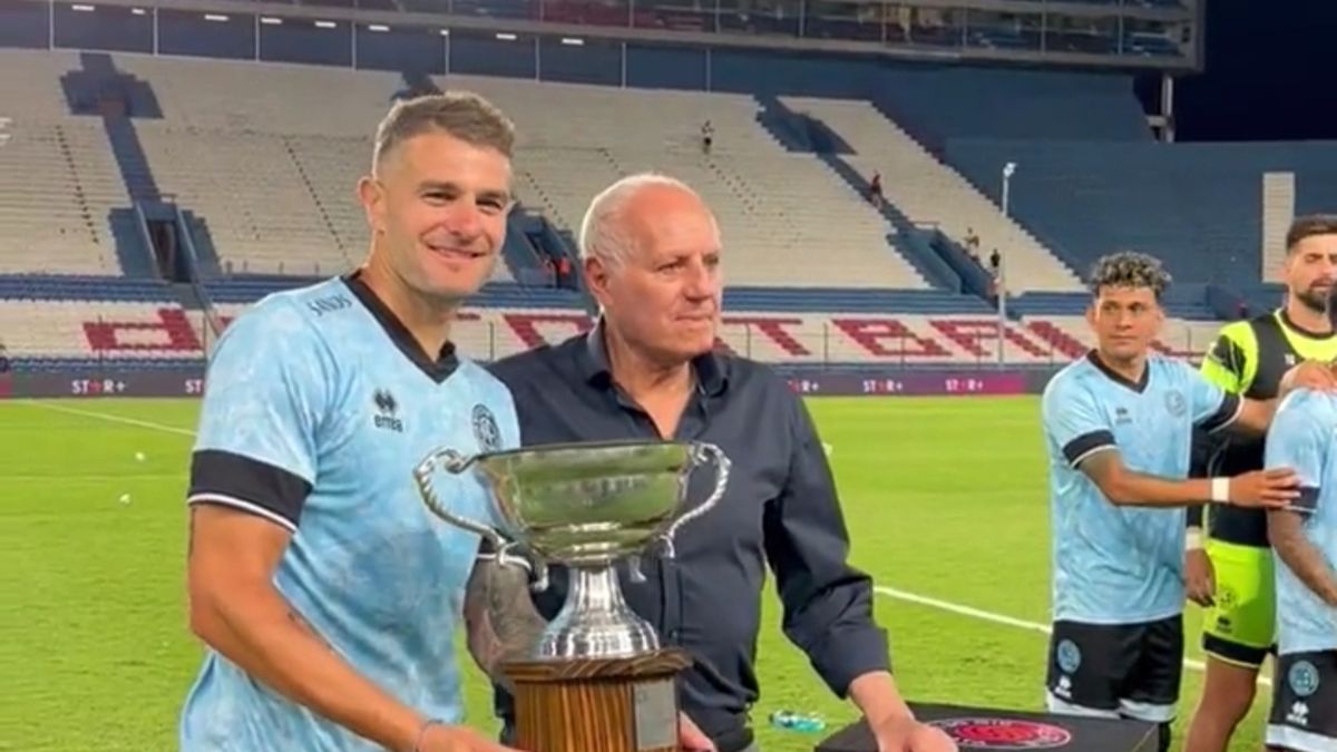 Belgrano, con la Copa Carlos Palito Mamelli