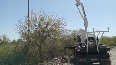 tras el fuerte temporal, ecsapem restablece el servicio electrico en recreo y zonas afectadas de la paz