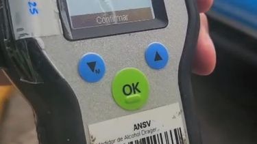 Detectaron un caso de alcoholemia positiva en un control en la Terminal de Ómnibus