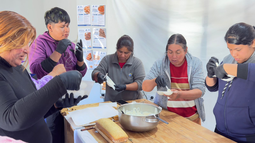 Se realizó una capacitación en gastronomía en Punta del Agua Se realizó una capacitación en gastronomía en Punta del Agua
