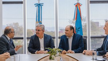 Jalil y Saadi recibieron al embajador de la India