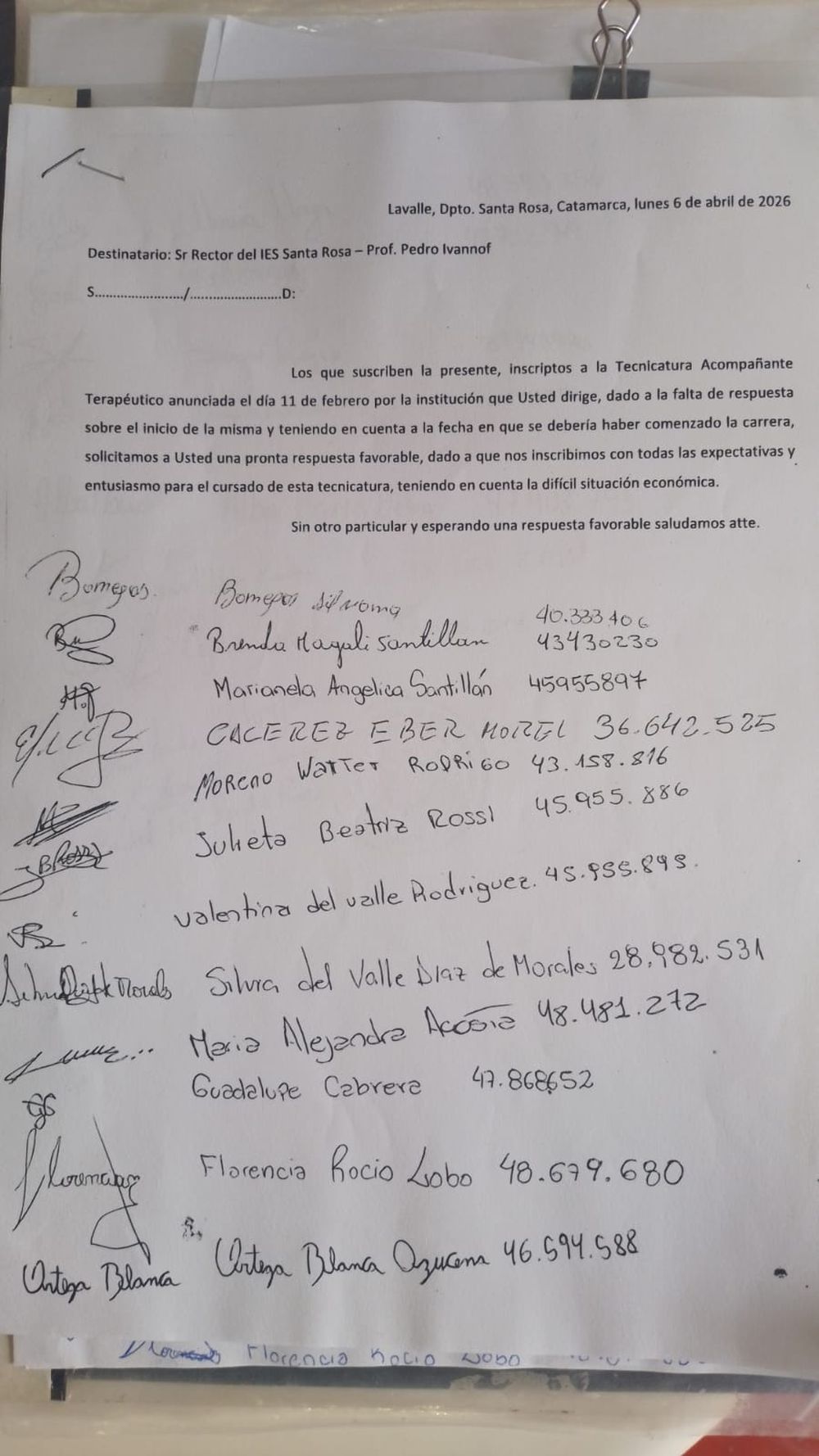 Reclamos. Juntaron firmas, enviaron notas, y un edil presento un proyecto&nbsp;