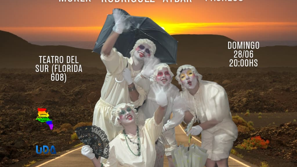 El Teatro del Sur recibe una función especial por el aniversario del elenco Las Atatanka's