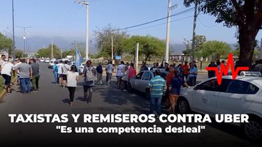 Taxistas y remiseros contra Uber: Es una competencia desleal