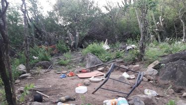 Ocupas abandonaron terrenos en Las Pirquitas