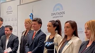 la embajadora del reino unido se nego a sacarse una foto con diputada que llevaba una remera de malvinas