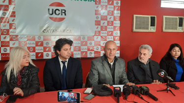 Luis Fadel. A cargo de la presidencia de la UCR catamarqueña.&nbsp;