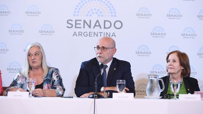 Fama presentó el proyecto de paridad de género en la Justicia
