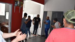 Empleados “tomaron” el Concejo de Valle Viejo