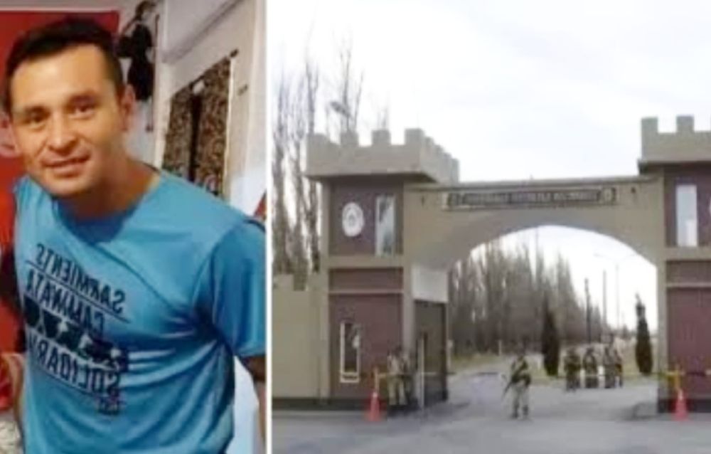 Dolor por la muerte del cabo Julio Toledo.