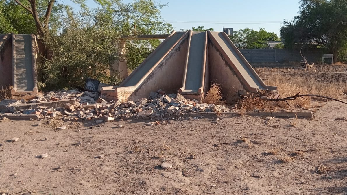 Vecinos reclaman la recuperación del Club Banco en Pozo El Mistol
