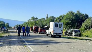 accidente deja el saldo de tres muertos en la ruta 38