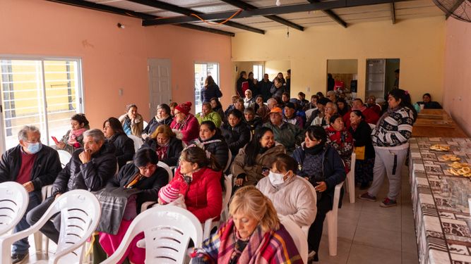 Una multitud realizó su trámite de Anses.&nbsp;