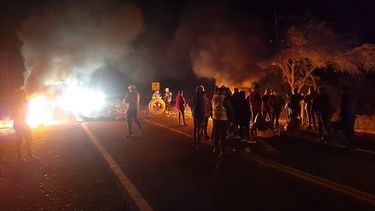 Vecinos de San Martín cortan ruta nacional 60.&nbsp; 