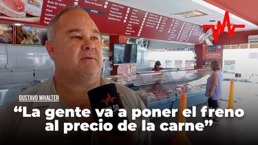 Incertidumbre por el precio de la carne: La gente le pondrá el freno
