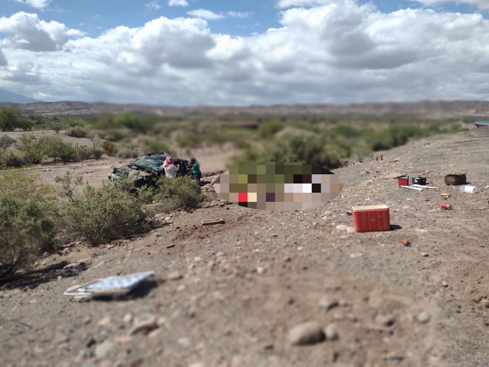 Accidente fatal en Cerro Negro