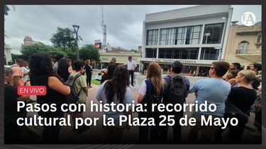 Pasos con historia: recorrido cultural por la Plaza 25 de Mayo