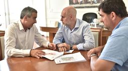 Horacio Rodríguez Larreta en Rosario.&nbsp;