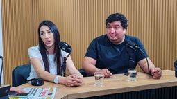 Docentes. Natalia Gómez y Mauro Nieva&nbsp;