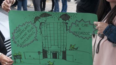 Empleados judiciales exigen mejores condiciones edilicias para trabajar