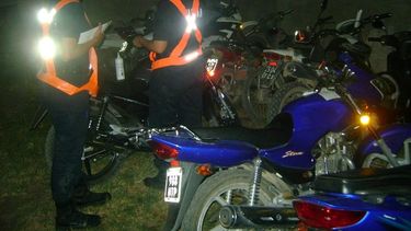 Secuestran 12 motocicletas