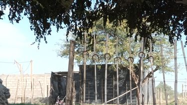 vecinos de pozo el mistol, reclaman por viviendas