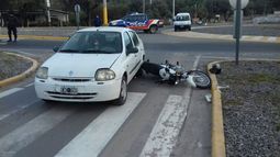 Accidente con un lesionado en el ingreso a Banda de Varela