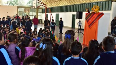 festejo del mes de las infancias en la fray