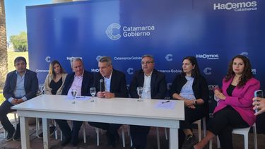 Agustín Rossi en Catamarca.&nbsp;