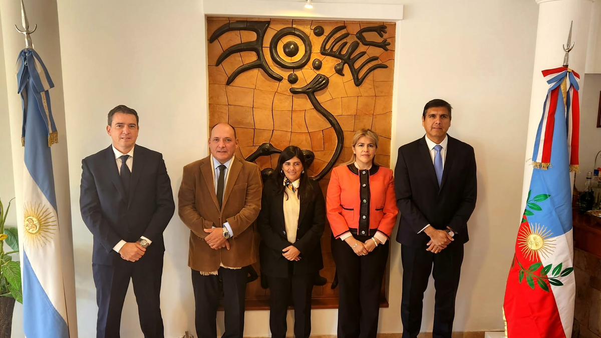 Los ministros de la Corte de Justicia se reunieron en Santa María