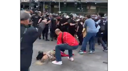 La tremenda agresión que sufrió una jubilada de parte de un policía