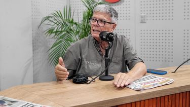 José “Pepe” Martínez durante la entrevista en Tiempo Real por Ancasti Streaming, donde habló sobre consumo, Marcatón y su futura gestión en la Unión Comercial Catamarca.