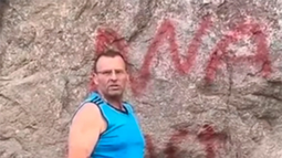 Un camionero fue increpado mientras vandalizaba el área protegida del Nahuel Huapi