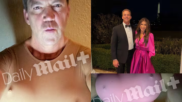 los gigantes pechos falsos del marido de kristi noem, el nuevo escandalo que rodea a trump