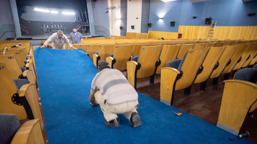 Puesta a punto del Cine Teatro Catamarca para la temporada 2023