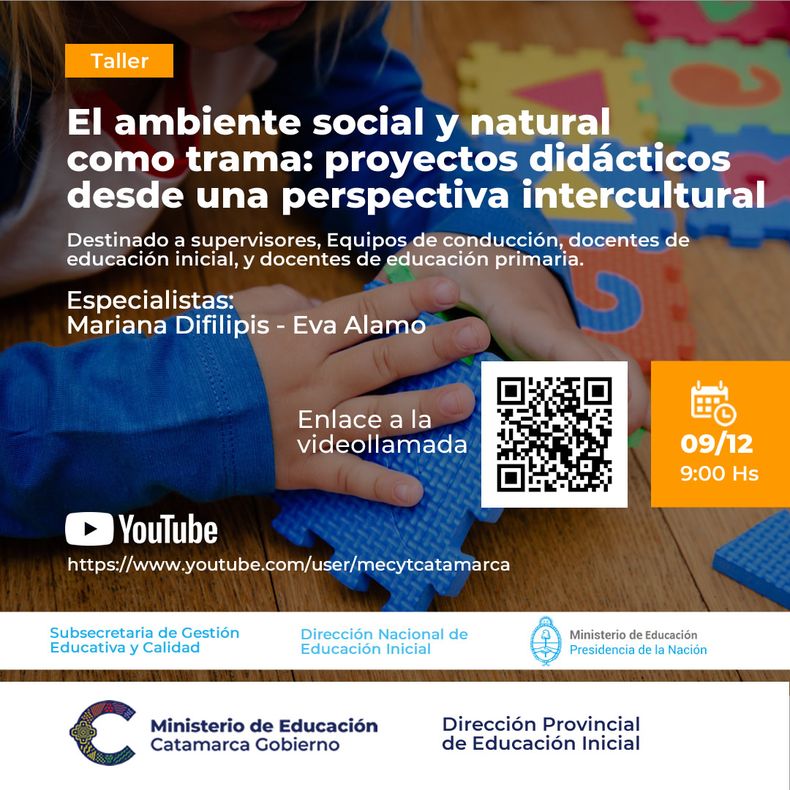 El taller destinado a docentes y organizado por el Ministerio de Educación será mañana 