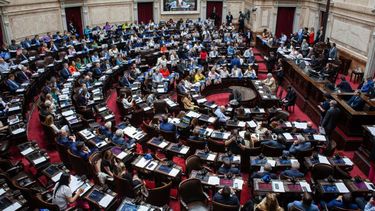 Sesión en la Cámara de Diputados.&nbsp;