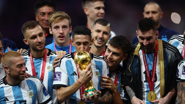 Ángel Di María, uno de los mejores en la final del Mundial ante Francia.&nbsp;
