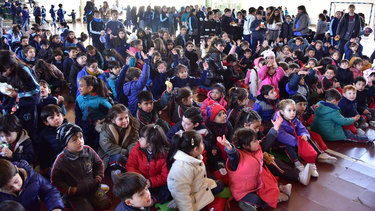 Festejo del mes de las Infancias en La Fray