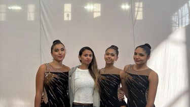 tres gimnastas de ritmica ingresaron   en el nivel elite