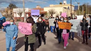 Reclamo en Tinogasta. El malestar es generalizado en todas las áreas. Dicen que faltan médicos.
