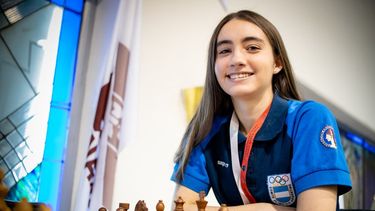 Campeona del Mundial Juvenil de Ajedrez