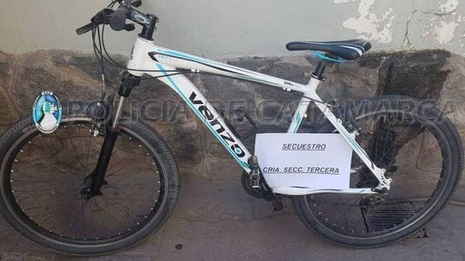 Reconoció su bicicleta