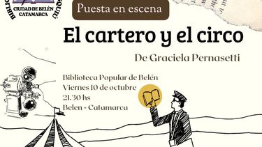 Presentan el libro El cartero y el circo de Graciela Pernasetti