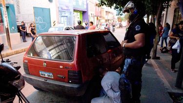Tenía droga en pleno centro