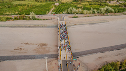 Quedó inaugurado el puente de Medanitos