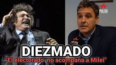 Milei es una puesta en escena, el electorado no lo acompaña
