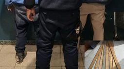 Aprehendidos por robo de materiales